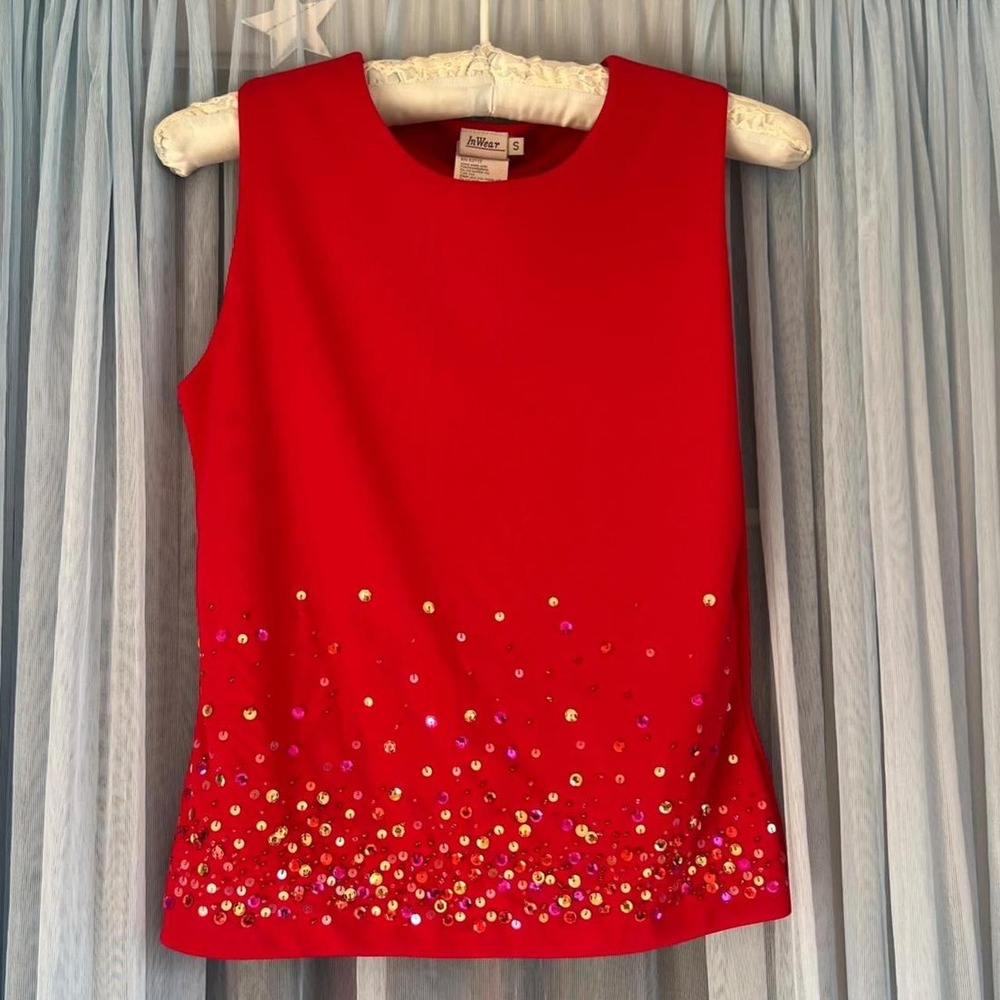 Sequin Vintage Tank